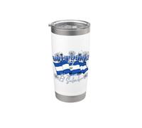 Feliz Independencia 15 de septiembre El Salvador Heritage Vaso térmico de acero inoxidable de doble pared