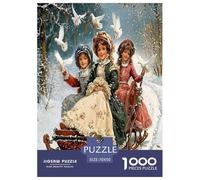 Feliz Infancia Puzzle De 1000 Piezas,Moderno DIY,Entretenimiento Creativo para Adultos Y Niños Mayores De 12 Años Rompecabezas Familiar - Obra De Arte 70x50cm/1000pcs
