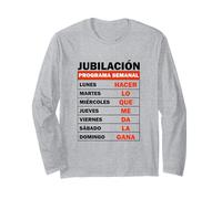 Feliz Jubilación Jubilado Jubilada 2025 Padre Mujer Hombre Manga Larga