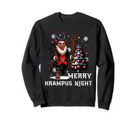 Feliz Krampus Noche de Miedo Navidad Krampusnacht Santa Claus Sudadera