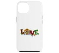 Feliz Navidad Amor Natividad Laurie Furnell Navidad Carcasa para iPhone 13