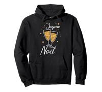 Feliz Navidad Año Nuevo Champán Navidad Feo Mujeres Bebida De Sudadera con Capucha