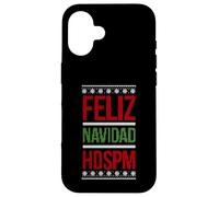 Feliz Navidad Belico Mexican Tumbado Christmas Latinx Mexico Carcasa para iPhone 16