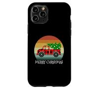 Feliz Navidad Buffalo Truck Tree, Color Rojo, a Juego para Toda la Familia Carcasa para iPhone 11 Pro