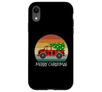 Feliz Navidad Buffalo Truck Tree, Color Rojo, a Juego para Toda la Familia Carcasa para iPhone XR