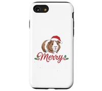 Feliz Navidad con el Divertido Conejillo de Indias de Merry Pigmas Carcasa para iPhone SE (2020) / 7/8