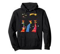 Feliz Navidad con Estos Reyes Magos Sudadera con Capucha