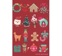 Feliz Navidad: Cuaderno de Navidad. Libreta navideña