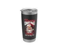 Feliz Navidad De La Familia Stewart Disfraz De Santa Claus Vaso térmico de acero inoxidable de doble pared