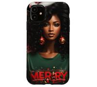 Feliz Navidad Dulce Chocolate Navidad God Bless You All Carcasa para iPhone 11