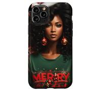 Feliz Navidad Dulce Chocolate Navidad God Bless You All Carcasa para iPhone 11 Pro