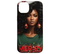 Feliz Navidad Dulce Chocolate Navidad God Bless You All Carcasa para iPhone 14 Plus