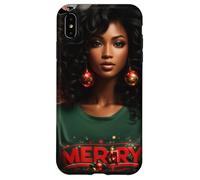 Feliz Navidad Dulce Chocolate Navidad God Bless You All Carcasa para iPhone XS MAX