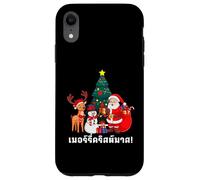 Feliz Navidad En Thai Carcasa para iPhone XR