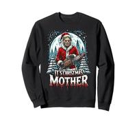 Feliz Navidad Festive Slasher Candy Cane Amenace Sudadera