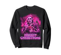 Feliz Navidad Festive Slasher Candy Cane Amenace Sudadera