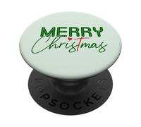 Feliz Navidad Jesucristo Cruz Razón de Temporada Meme PopSockets PopGrip Adhesivo