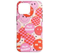 Feliz Navidad Latin Retro Groovy Christmas Carcasa para iPhone 16 Pro MAX