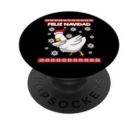 Feliz Navidad Pollo Dab Pollo Dabbing Navidad PopSockets PopGrip Adhesivo