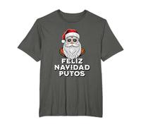 Feliz Navidad Putos Suéter Navideño Ofensivo y Divertido Camiseta