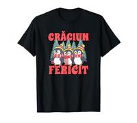 Feliz Navidad rumana Craciun fericit Camiseta
