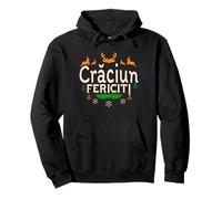 Feliz Navidad rumana Craciun fericit Sudadera con Capucha