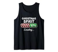 Feliz Navidad un Espíritu Cargando Meme Gen Z Alpha Slang Xmas Camiseta sin Mangas