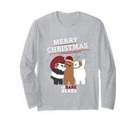 Feliz Navidad We Bare Bears Holiday Cheer Manga Larga