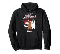 Feliz Navidad We Bare Bears Holiday Cheer Sudadera con Capucha