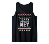 Feliz Navidad Wey Ugly Sweater Funny Mexican Christmas Camiseta sin Mangas