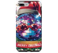 Feliz Navidad y Feliz Año Nuevo Disco Ball Carcasa para iPhone 7 Plus/8 Plus