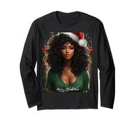 Feliz Navidad y Feliz Año Nuevo Que Habrá Luz en Todas Las Almas Manga Larga