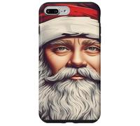 Feliz Navidad y Feliz Sabio Santa Dios Bendiga a Todos Carcasa para iPhone 7 Plus/8 Plus