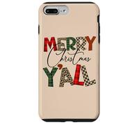 Feliz Navidad Y'ALL | Funny Southern Holiday Carcasa para iPhone 7 Plus/8 Plus