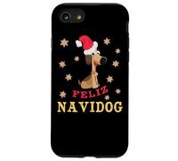 Feliz Navidog - Feliz Navidad - Perro Navidad Estrellas Carcasa para iPhone SE (2020) / 7/8