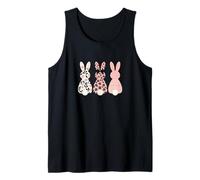 Feliz Pascua Lindos Conejitos De Pascua Conejo Conejito De Camiseta sin Mangas