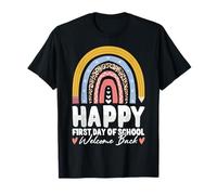 Feliz Primer Día De Escuela Bienvenidos A La Escuela Niños Camiseta