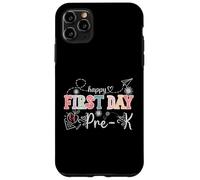 Feliz primer día de Pre-K Regreso a la escuela Maestros Niños Carcasa para iPhone 11 Pro Max