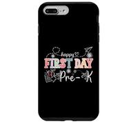 Feliz primer día de Pre-K Regreso a la escuela Maestros Niños Carcasa para iPhone 7 Plus/8 Plus