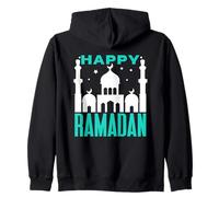 Feliz Ramadán Mubarak Eid Musulmán Kareem Sudadera con Capucha
