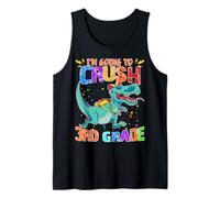 Feliz Regreso A La Escuela Mira Fuera Voy A Aplastar Tercer Grado Camiseta sin Mangas