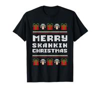 Feliz Skankin Navidad Ska Camiseta