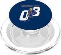 Feliz Tercer cumpleaños niño Hockey Bisonte Tema de Hockey sobre Hielo PopSockets PopGrip para MagSafe