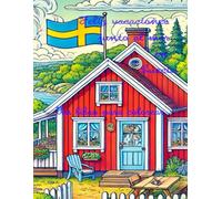 Feliz vacaciones junto al mar en Suecia: Un libro para colorear (Happy Colouring Books)