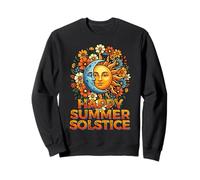 Feliz Verano Solsticio Litha Midsummer Wiccan Pagan Summer Sudadera