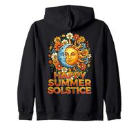 Feliz Verano Solsticio Litha Midsummer Wiccan Pagan Summer Sudadera con Capucha