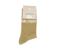 Felizz, Calcetines de lentejuelas - Girl Power (36-42), dorado, Talla única