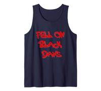 Fell on Black Days T-Shirt - Moody & Grunge-Inspired Design Camiseta sin Mangas
