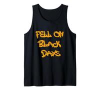 Fell on Black Days T-Shirt - Moody & Grunge-Inspired Design Camiseta sin Mangas