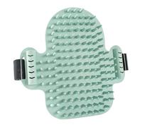 Fellflying Cepillo masajeador Pet Corner Groomers - Cepillo para esquinas Cat Self Groomer | Peluqueros de pared portátiles con hierba gatera, rascador de cepillos de aseo para mascotas pequeñas y